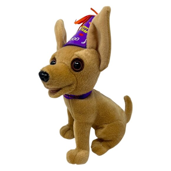 Vintage Taco Bell Chihuahua Talking Dog Plush New Years Eve Y2K 2000 - Picture 1 of 16